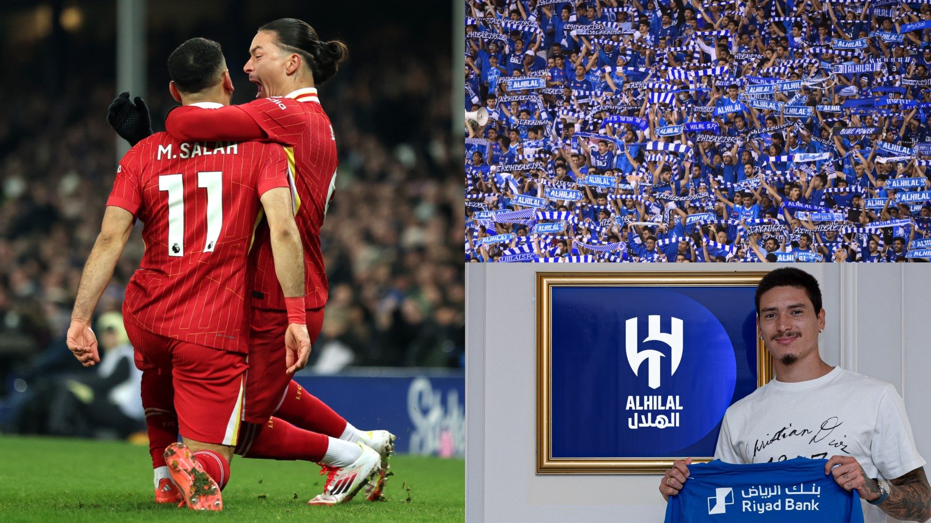 محمد صلاح يوجه رسالة مؤثرة لزميله السابق في ليفربول داروين نونيز بعد انتقاله إلى الهلال مقابل 46 مليون جنيه إسترليني
