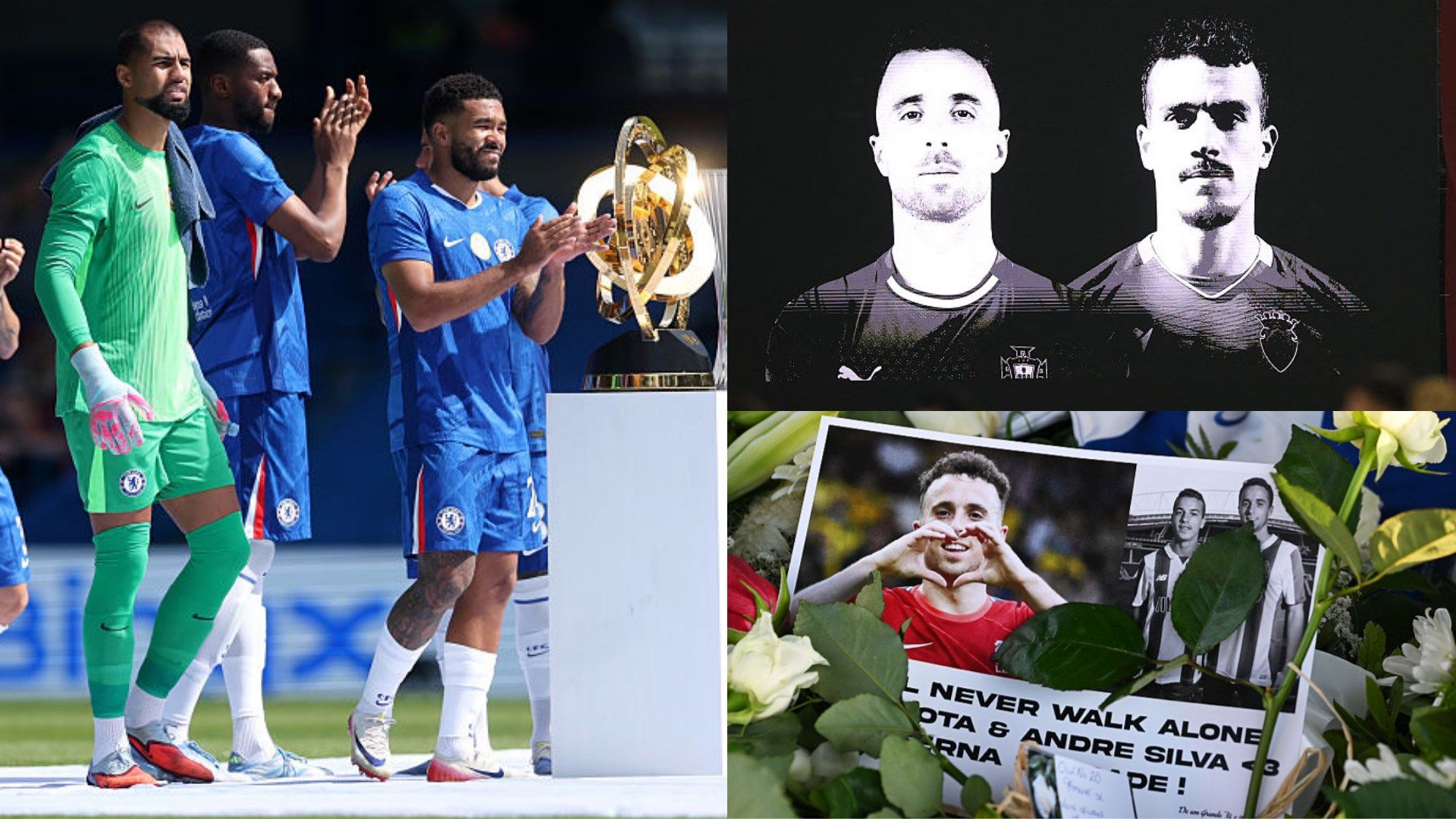 لاعبو تشيلسي يتبرعون بجزء من مكافآت كأس العالم للأندية لعائلة نجم ليفربول الراحل ديوجو جوتا وشقيقه أندريه سيلفا