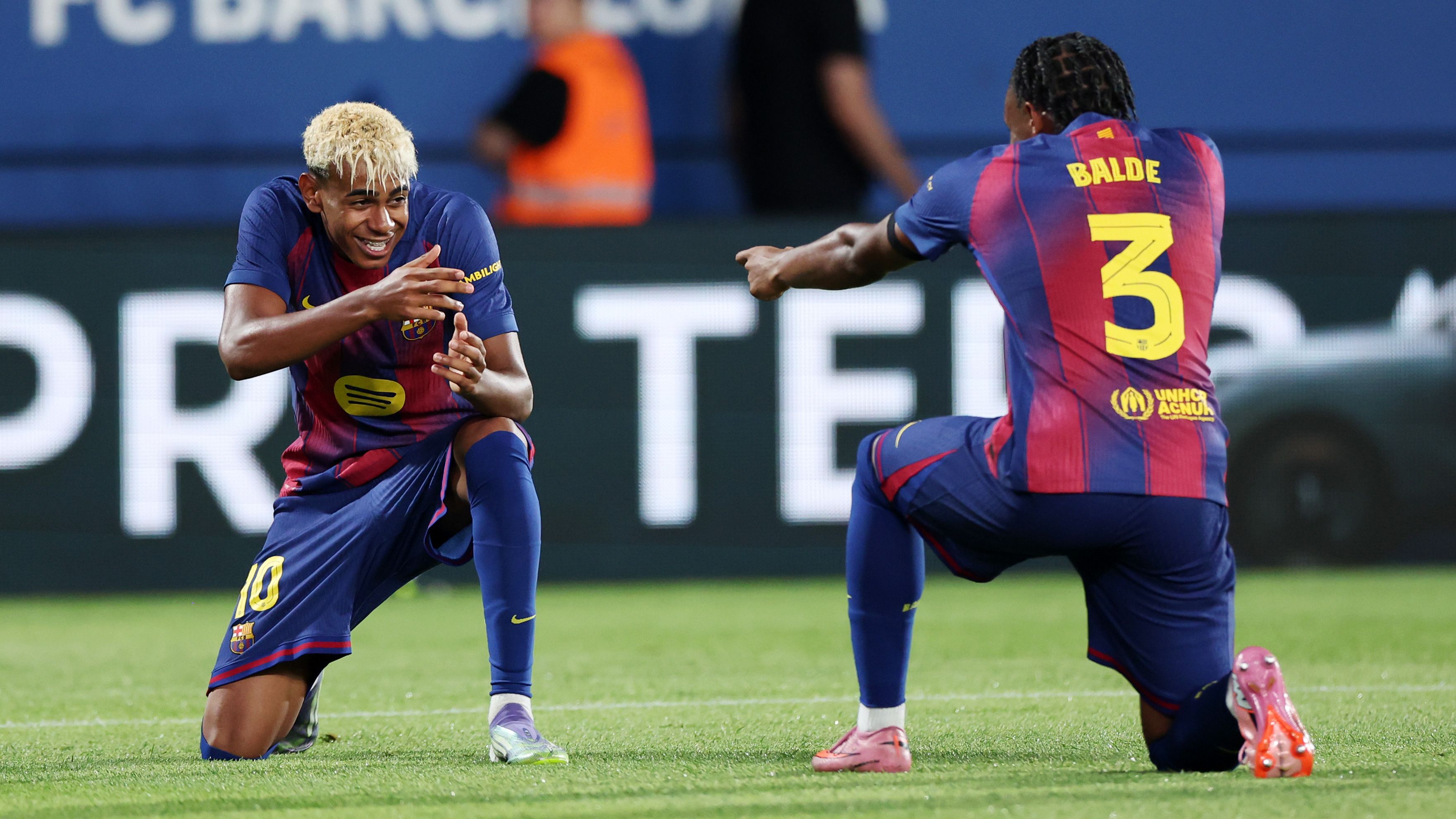 لاعب برشلونة الموهوب لامين يامال يتجه نحو النجومية، ويعلن عن منافسه المخضرم