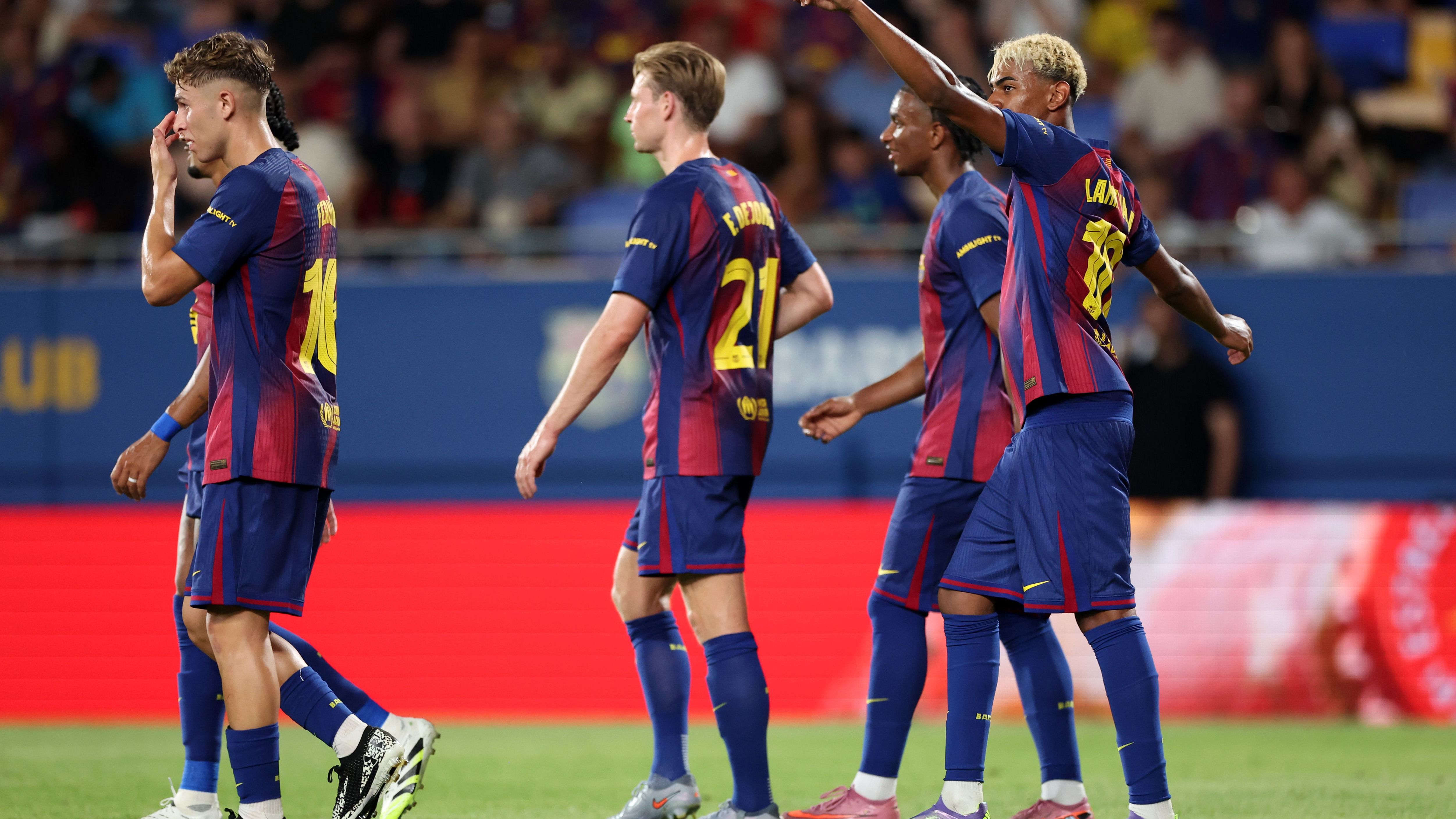 برشلونة ثراش كومو في كأس جوان غامبر: تألق يامال ودور لوبيز النجمي