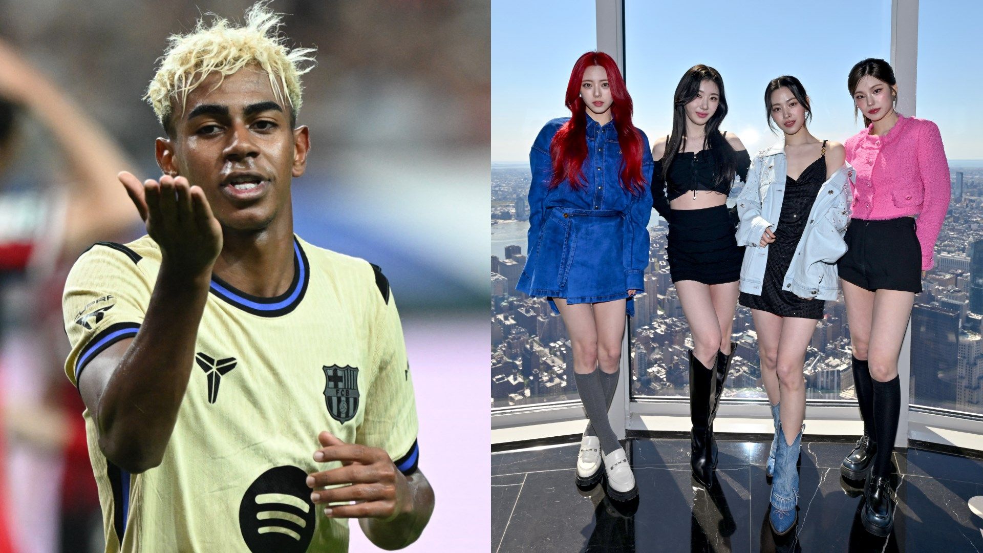 لامين يامال ونجوم برشلونة يتعاونون مع فرقة الكيبوب ITZY لتقديم محتوى حصري