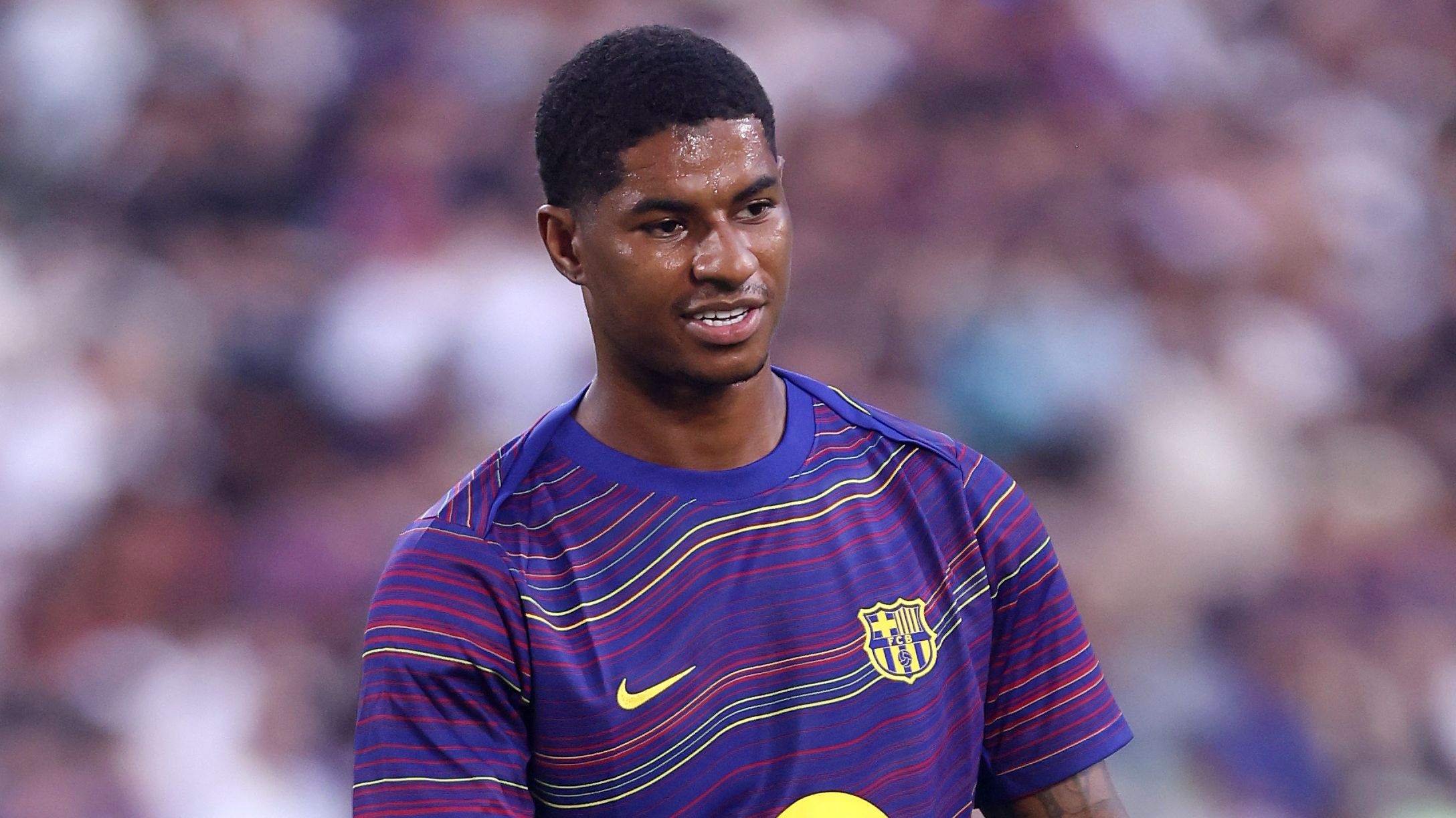 ماركوس راشفورد يصف لاعب برشلونة المخضرم بأنه زميله الأكثر استخفافًا به بعد انتقاله على سبيل الإعارة من مانشستر يونايتد