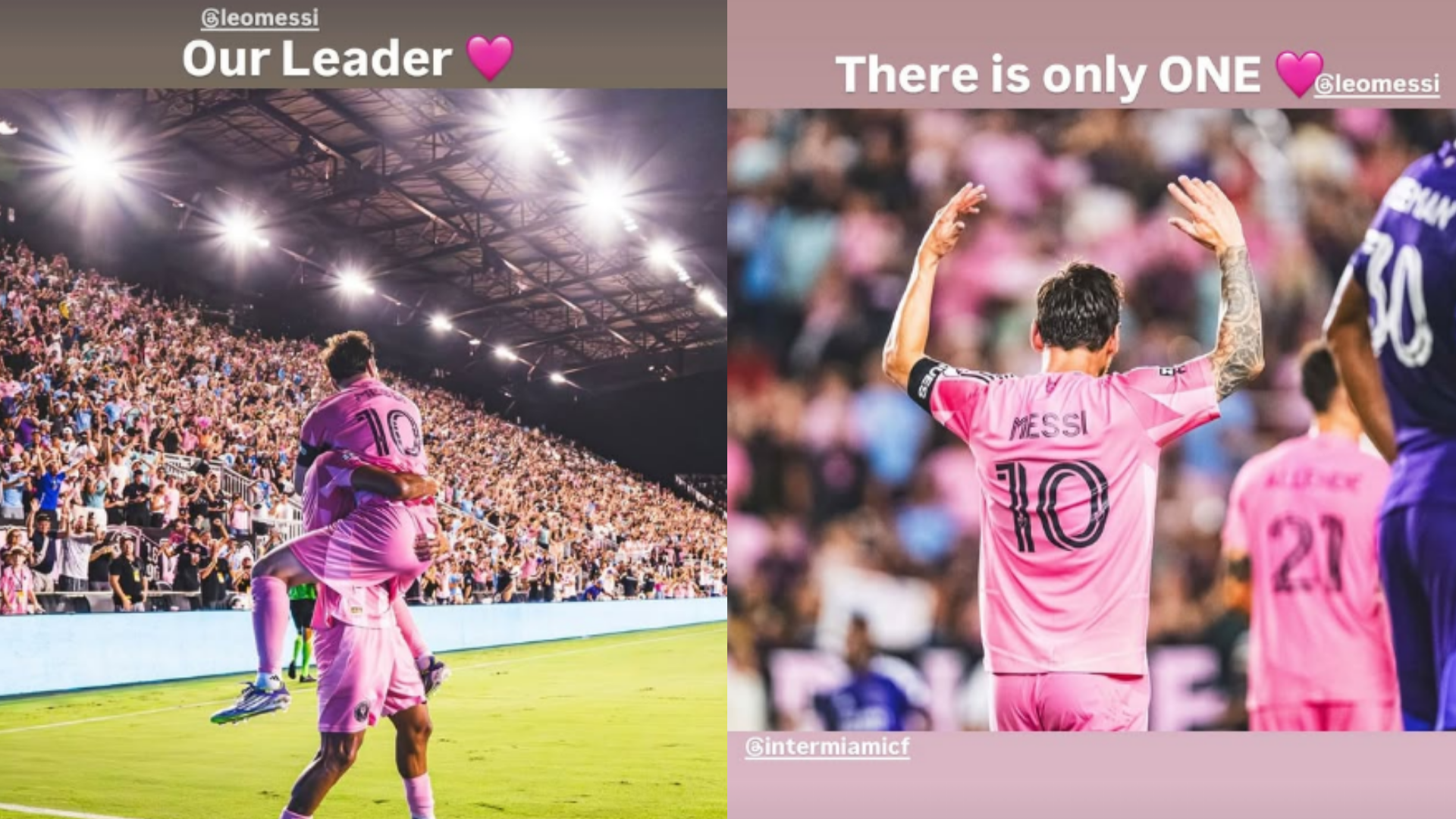 ديفيد بيكهام يشيد بليونيل ميسي ويصفه بالقائد الفريد الذي قاد إنتر ميامي إلى نهائي كأس الدوري مرة أخرى