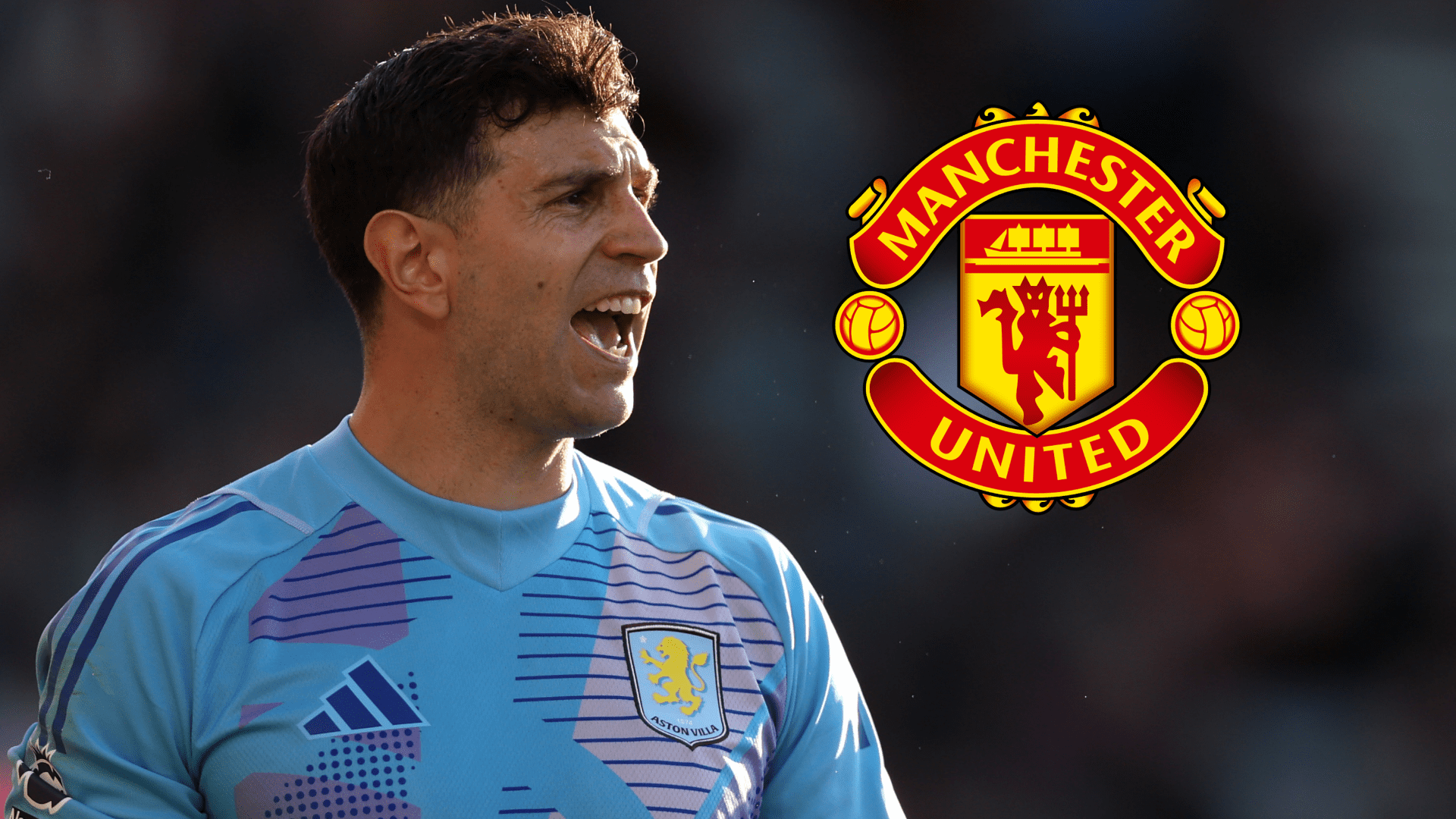 آمال إيميليانو مارتينيز في الانتقال إلى مانشستر يونايتد تتلاشى بعد تعاقد النادي مع سين لامينز بدلاً منه
