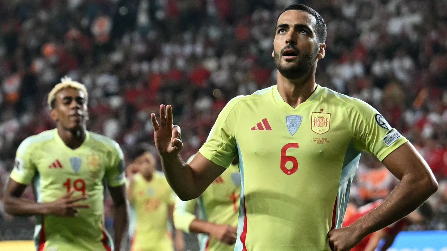 أشاد لويس دي لا فوينتي بالجيل الإسباني الذي لا يشبع، باعتباره قادرًا على النمو بشكل لا يمكن تصوره بعد الأداء المتميز الذي قدمه لامين يامال وميكيل ميرينو وبيدري ضد تركيا